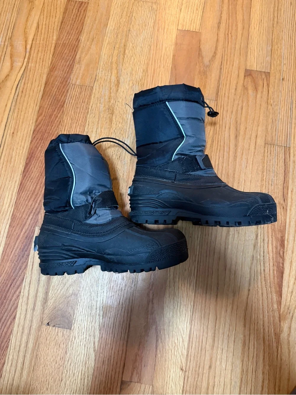 Men’sBlack Winter Snow Boots - Unbranded